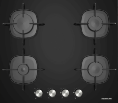 Silverline CS5800E6B02 Kademeli Siyah Ocak