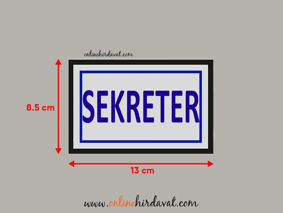 Cemax Yönlendirme İşaretleri Büyük Sekreter Online Hırdavat