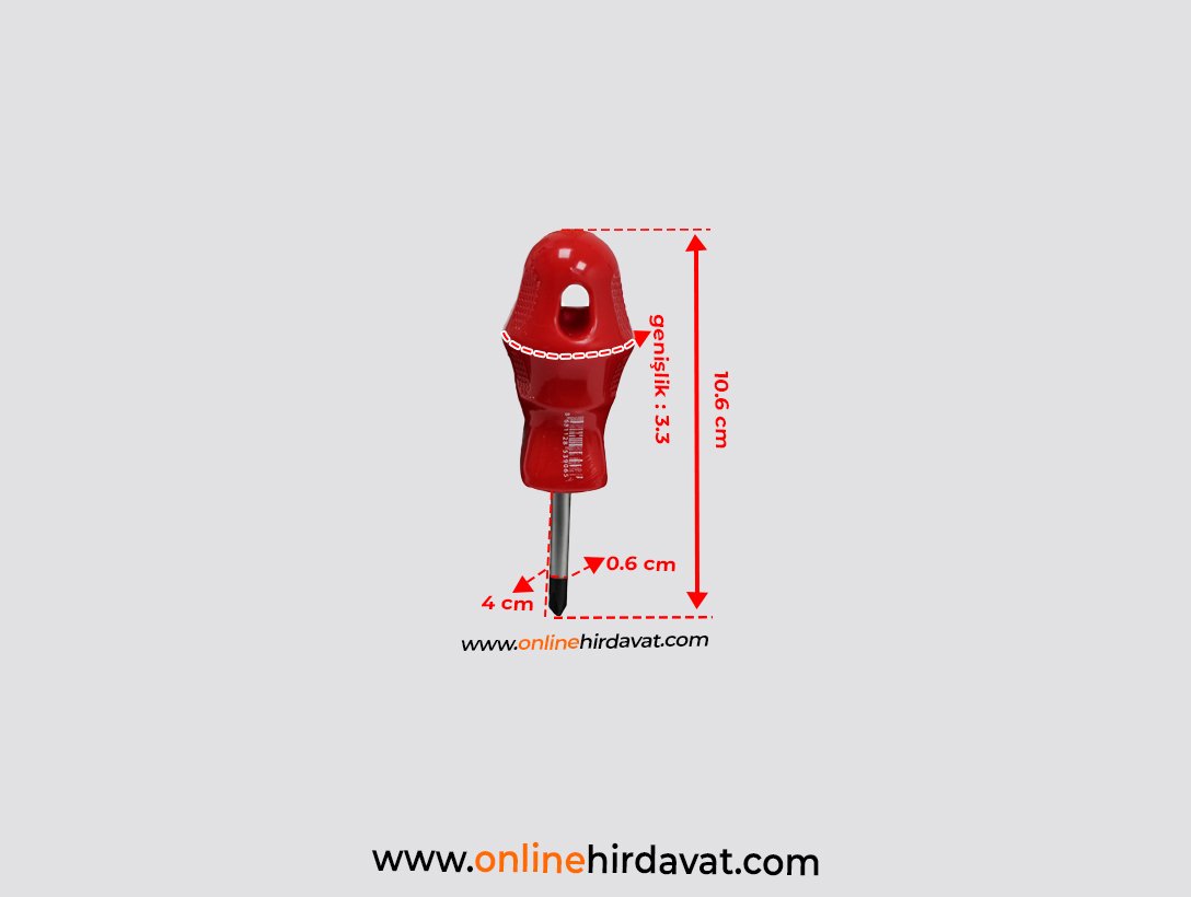 Bay-Tec Topaç Yıldız Tornavida 6*40