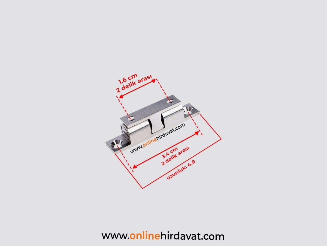 Bilyalı Çıt Çıt Krom