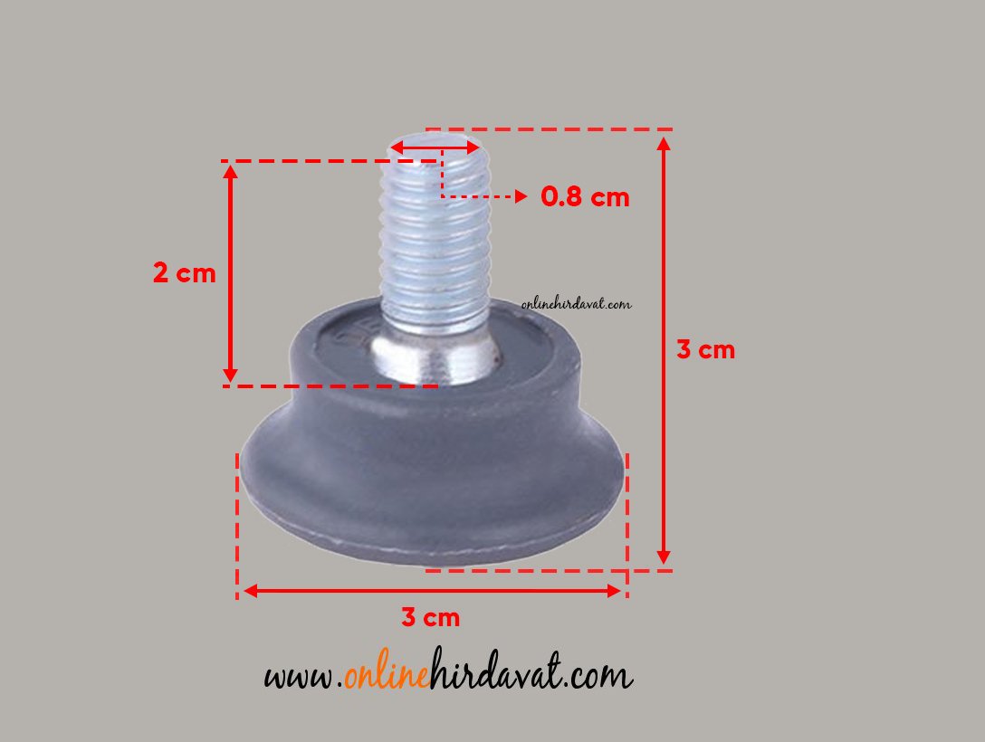 Ersan Bingo Mobilya Ayak 10 Lu Küçük - Gri Online Hırdavat