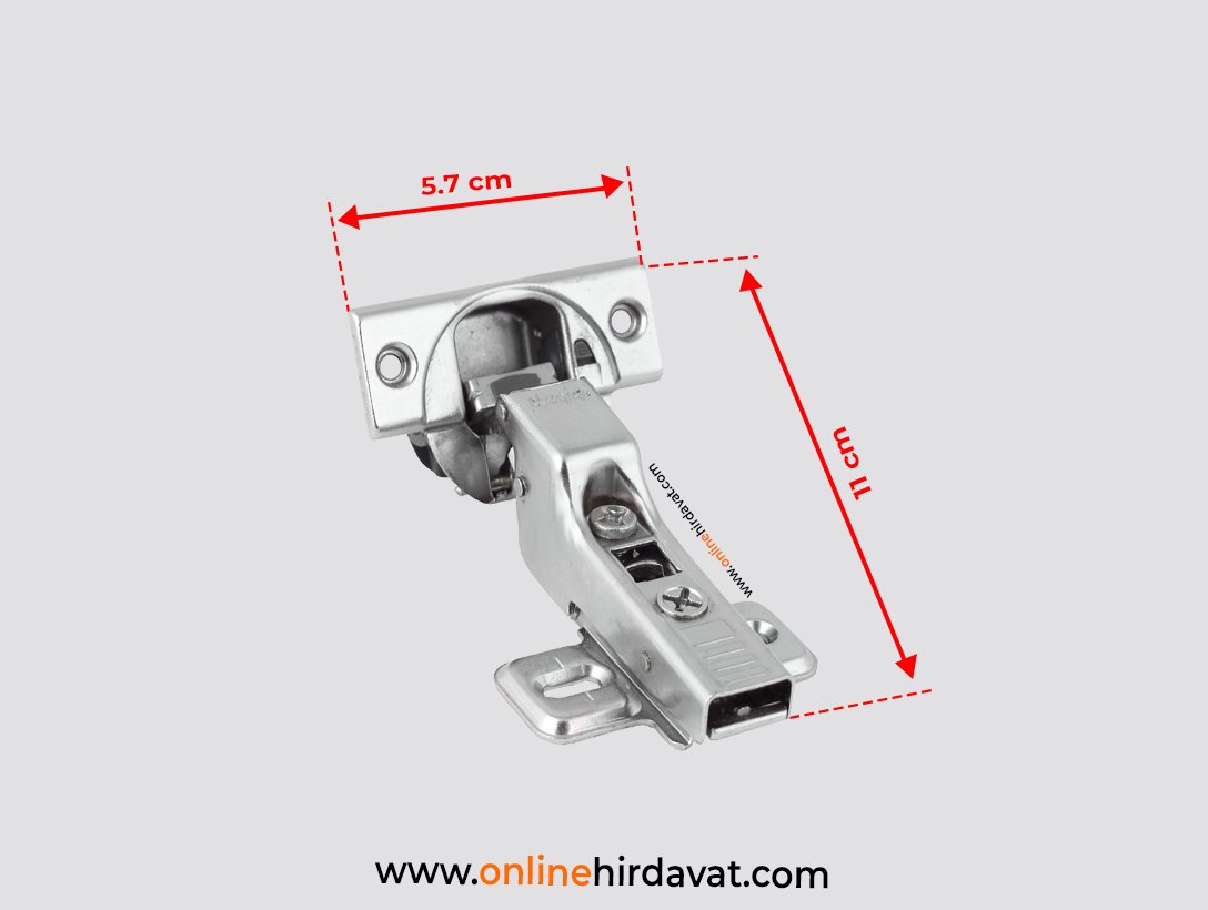 Blum Clip Çelik Pistonlu Kapak Menteşesi Frenli - Deve