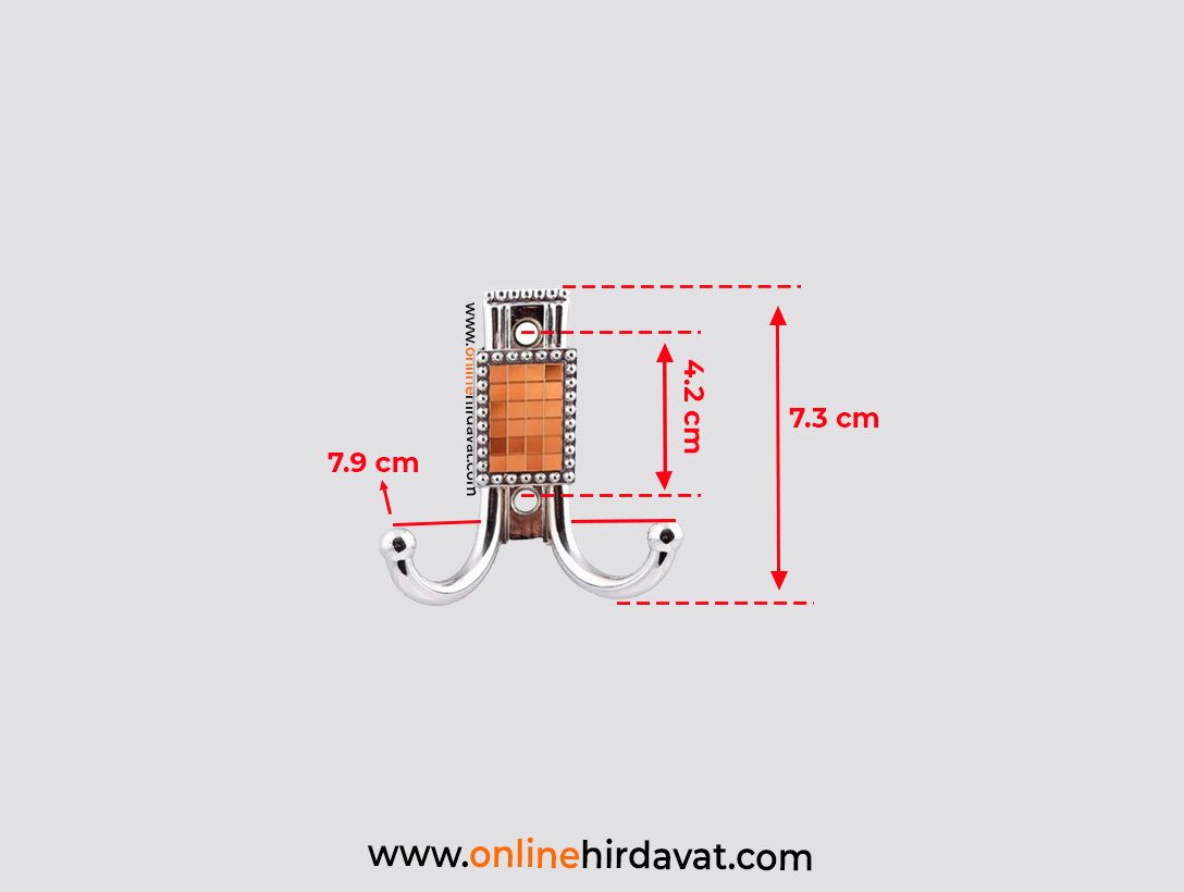 Dekor Motif Askı Krom - Altın