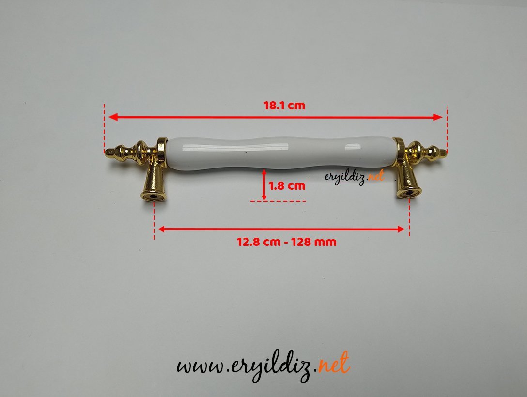 Esal Bozburun K-21A Mobilya Kulp Altın Sarı - 128 mm online hırdavat