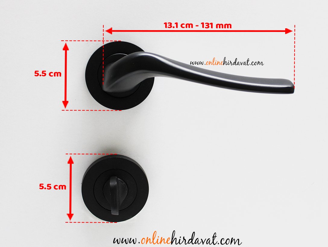 Dooraks Venüs Matsiyah Rozetli Kapı Kolu