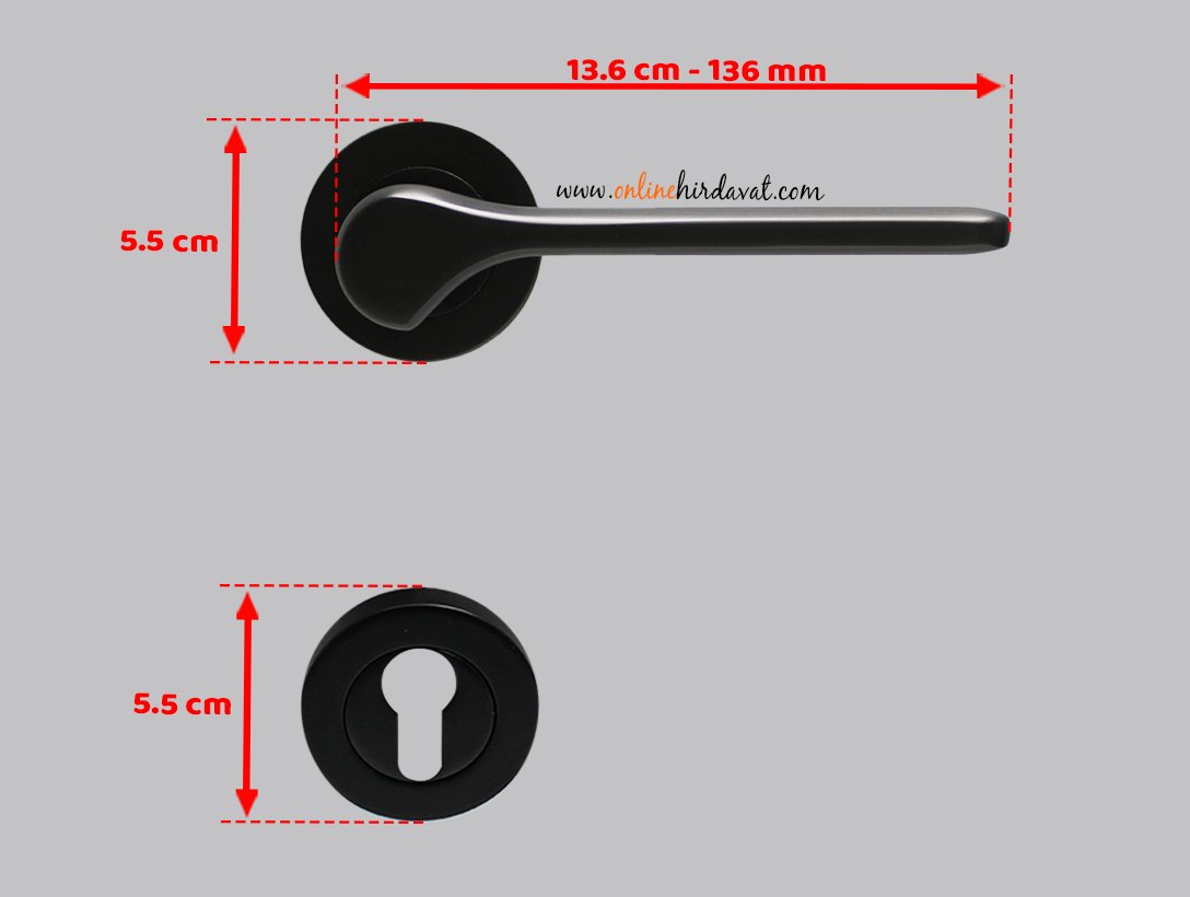 Doğanlar Anka Rozetli Kapı Kolu