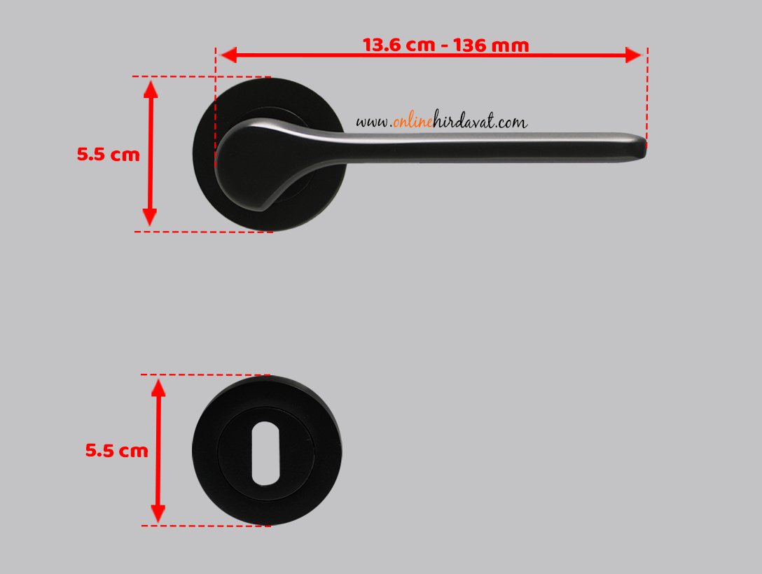Doğanlar Anka Rozetli Kapı Kolu