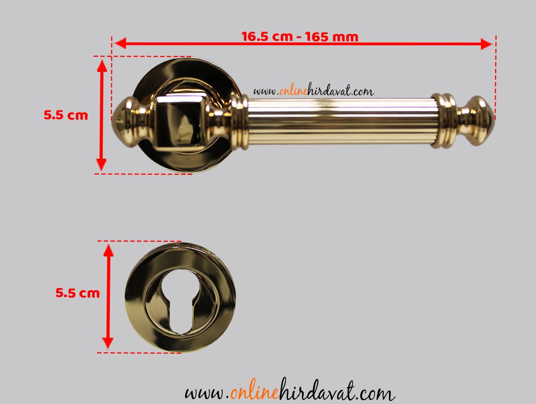 Doğanlar Bosfor Rozetli Kapı Kolu