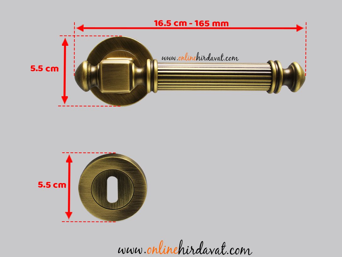 Doğanlar Bosfor Rozetli Kapı Kolu