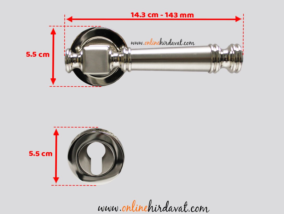 Doğanlar Dragon Nikel Saten Kapı Kolu