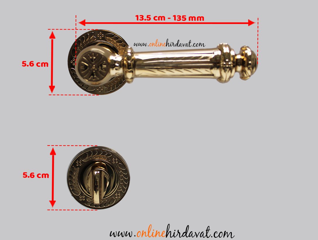 Doğanlar Ekselans Albrifin Rozetli Kapı Kolu