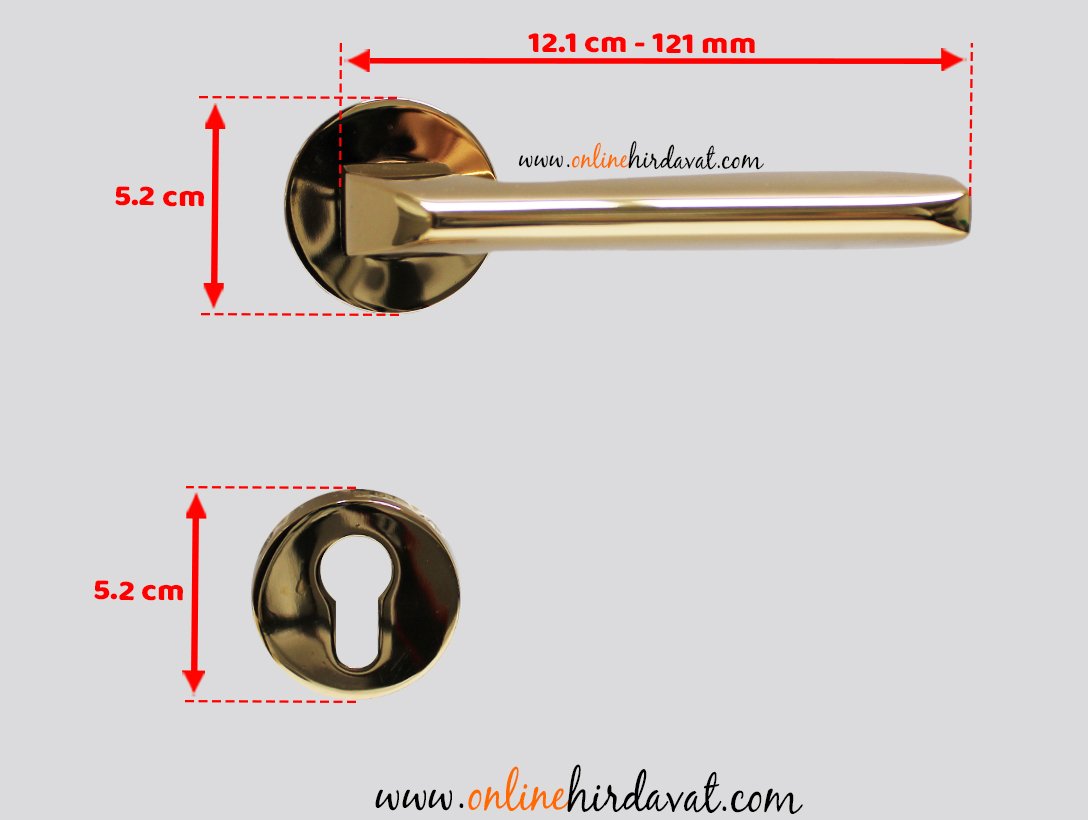 Doğanlar Falcon Albrifin Rozetli Kapı Kolu