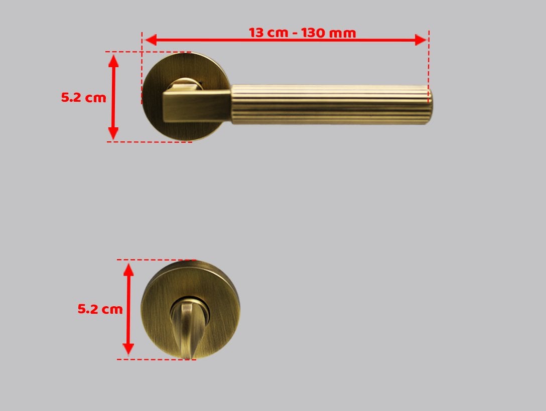Doğanlar LT Olifka Rozetli Kapı Kolu