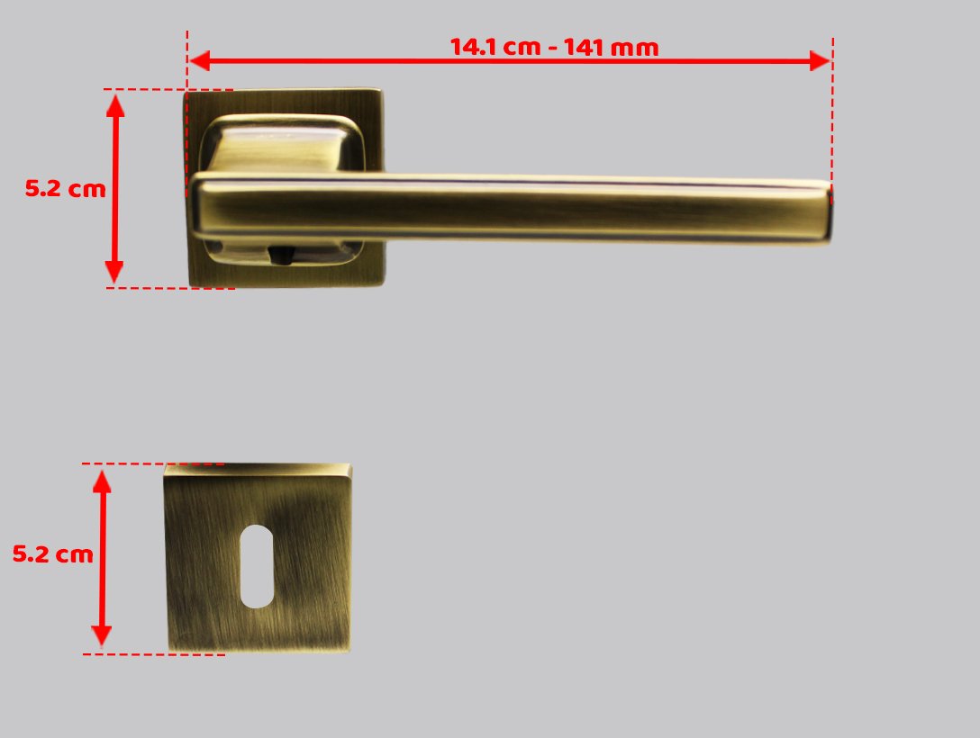 Doğanlar Techno Olifka Rozetli Kapı Kolu