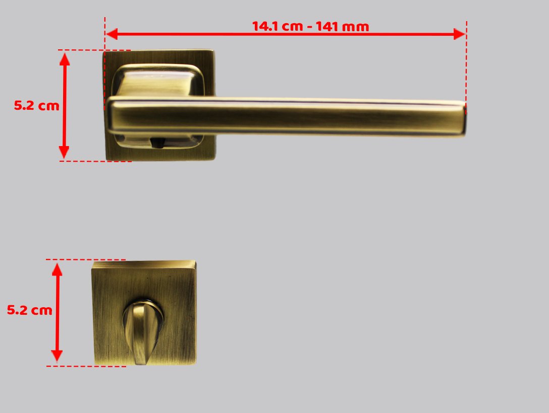 Doğanlar Techno Olifka Rozetli Kapı Kolu