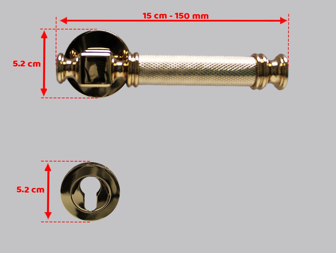 Doğanlar Termo Albrifin Rozetli Kapı Kolu