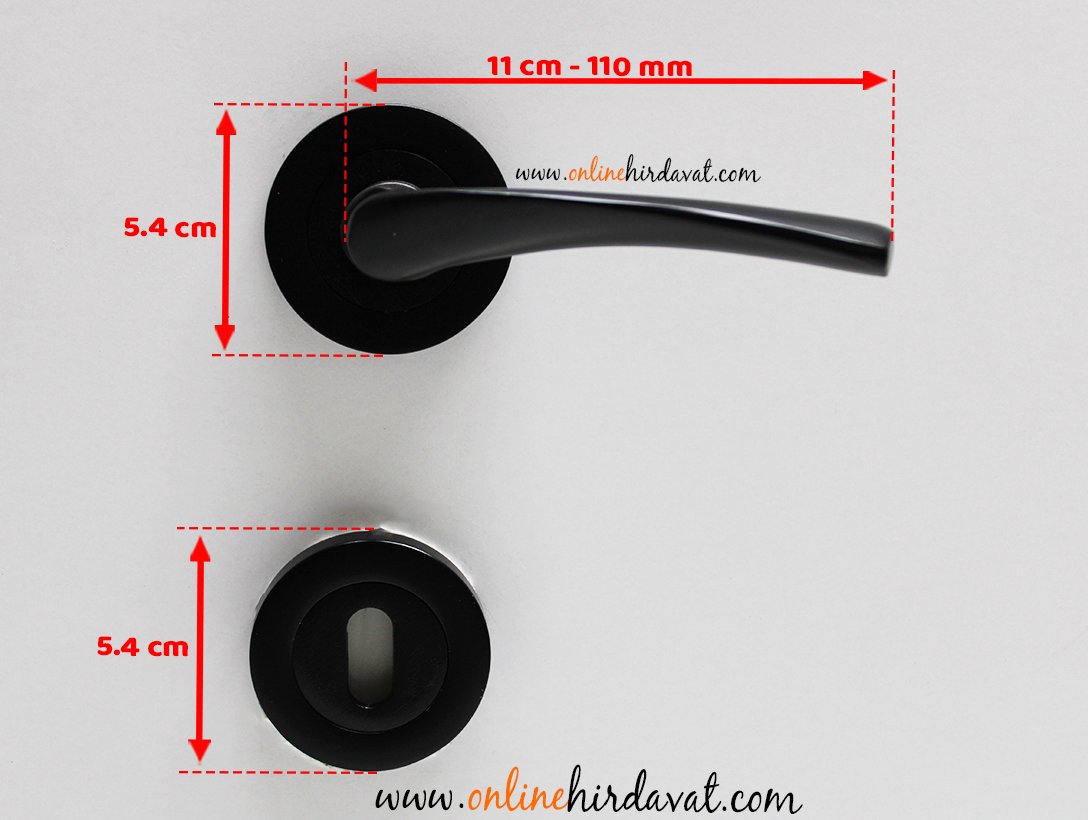 Hira Elif Bravo Matsiyah Rozetli Kapı Kolu