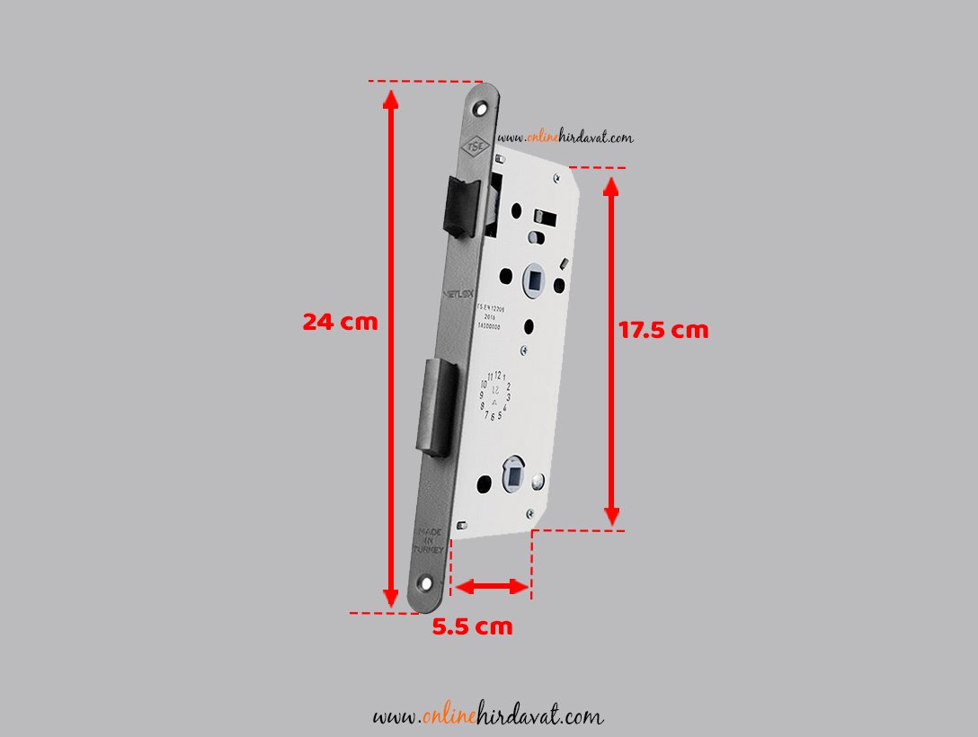 Metlox 40x23 mm Siyah Oval Kilit Sistemleri Sessiz Wc Kilidi