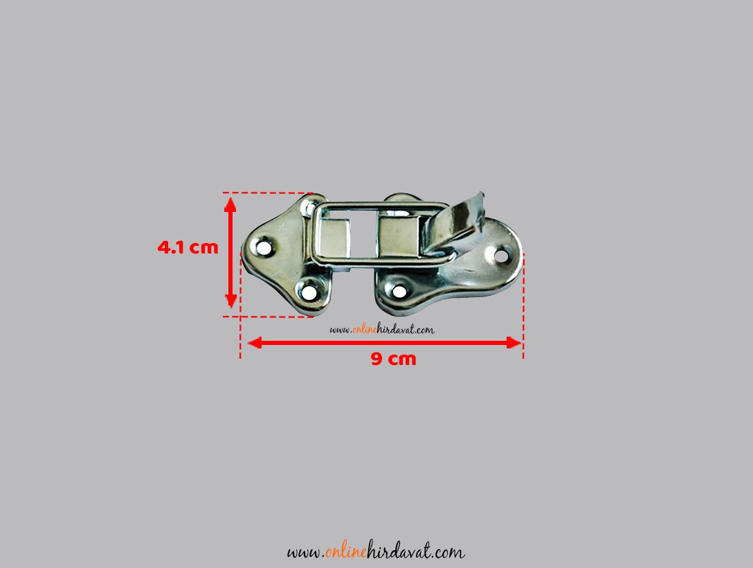 Sandık Askı Klipsi Ersan Çinko 9 cm Eko