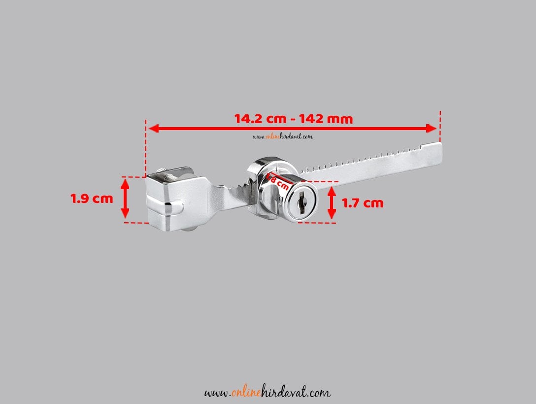 Sürgü Cam Kilidi 328