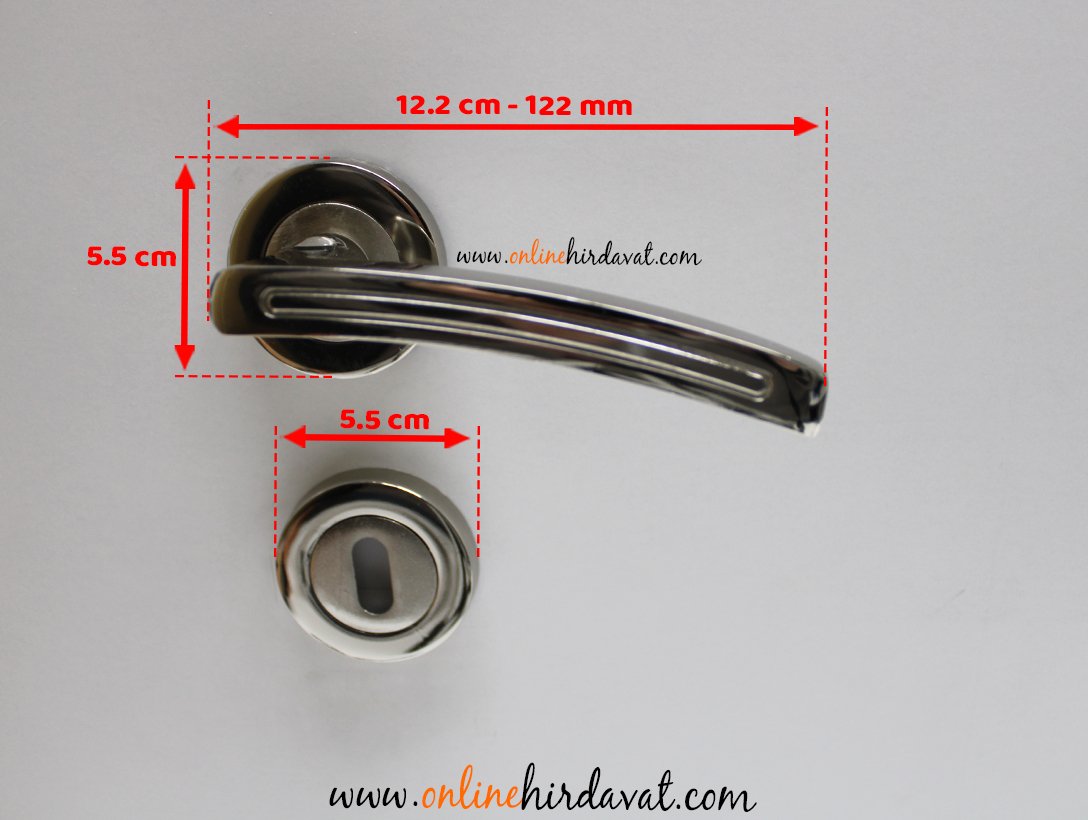 Nobel Armoni Nikel Saten Kapı Kolu