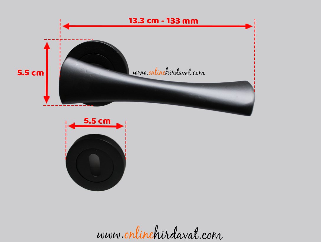 Nobel Pladium Matsiyah Rozetli Kapı Kolu