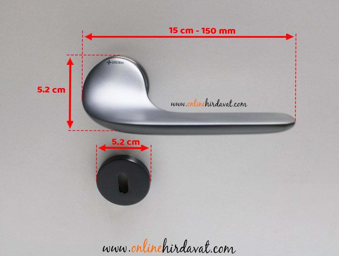 System Fortuna Bbn Yuvarlak Rozetli Kapı Kolu