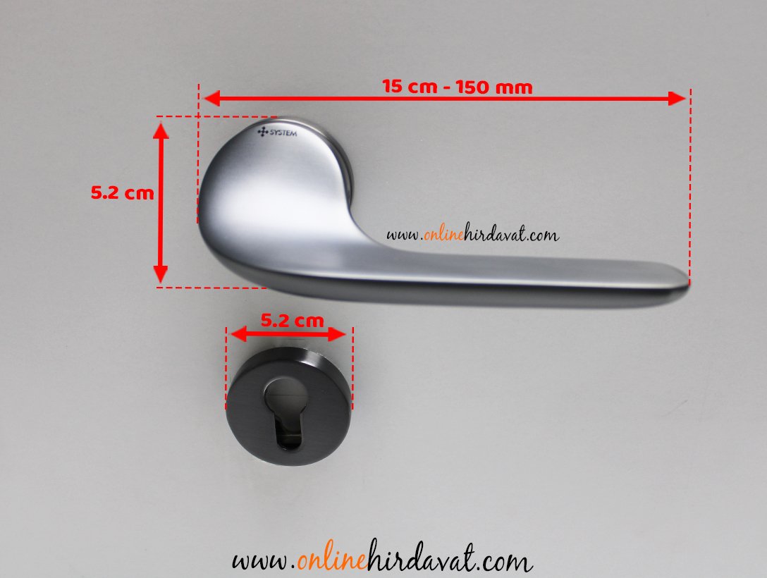 System Fortuna Bbn Yuvarlak Rozetli Kapı Kolu