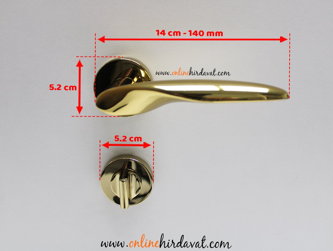 System Mimas GL Yuvarlak Rozetli Kapı Kolu