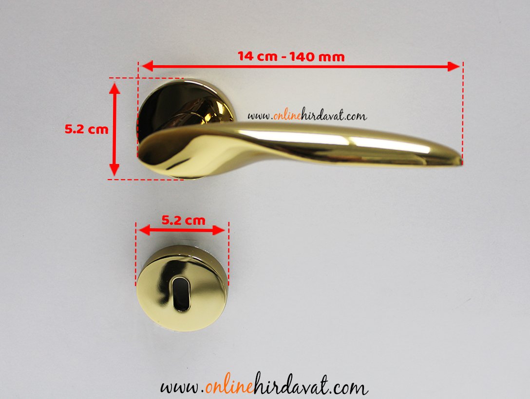 System Mimas GL Yuvarlak Rozetli Kapı Kolu