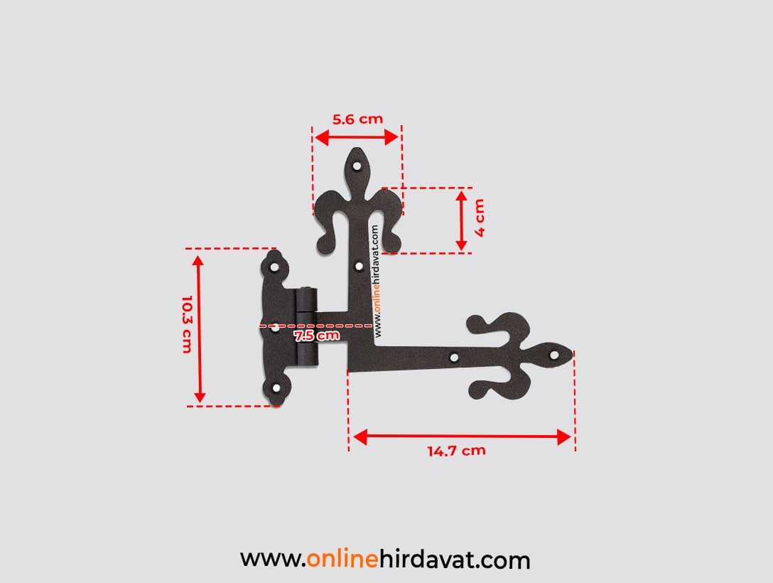 Osmanlı Matsiyah Köşe Menteşe Alt