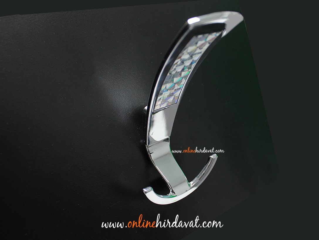 Metax Beta Krom Beyaz Portmanto Askı