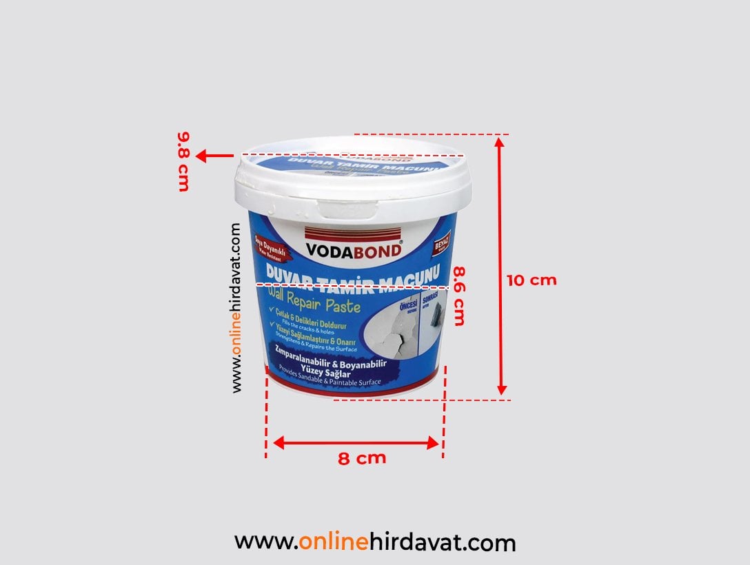 Vodabond Duvar Tamir Macunu 500 Gr