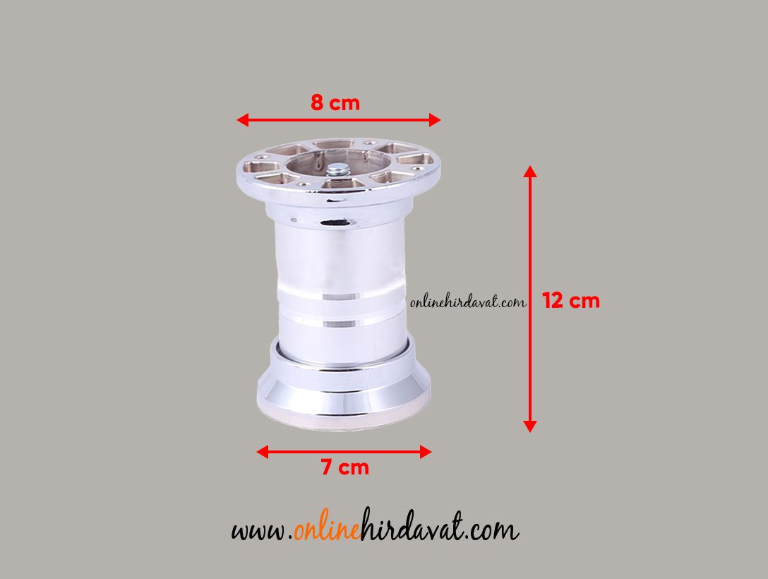 EFG Beyaz Yüzüklü Çap 51 7362 Mobilya Ayak 12 cm Uzunluğunda Online Hırdavat