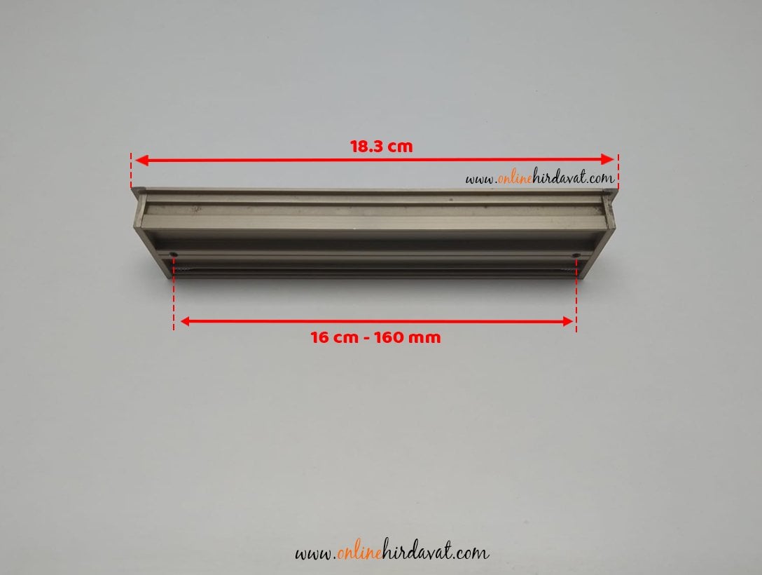 System Sy 2165 Gömme Mobilya Kulp 160 mm