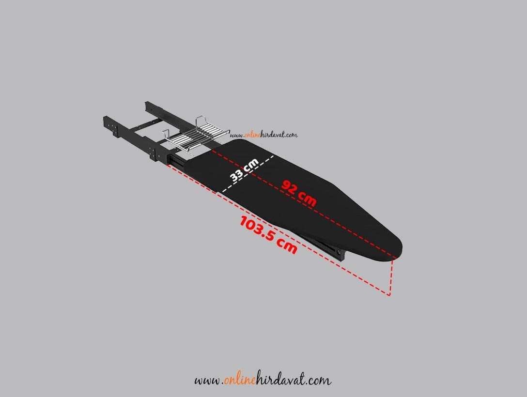 Starax 6616 Antrasit Ütü Masası