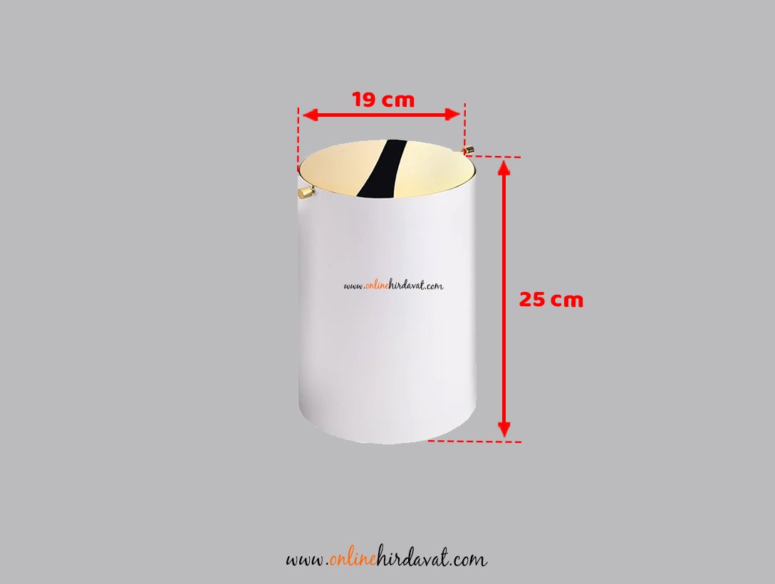 System 40013 Çöp Kovası Altın