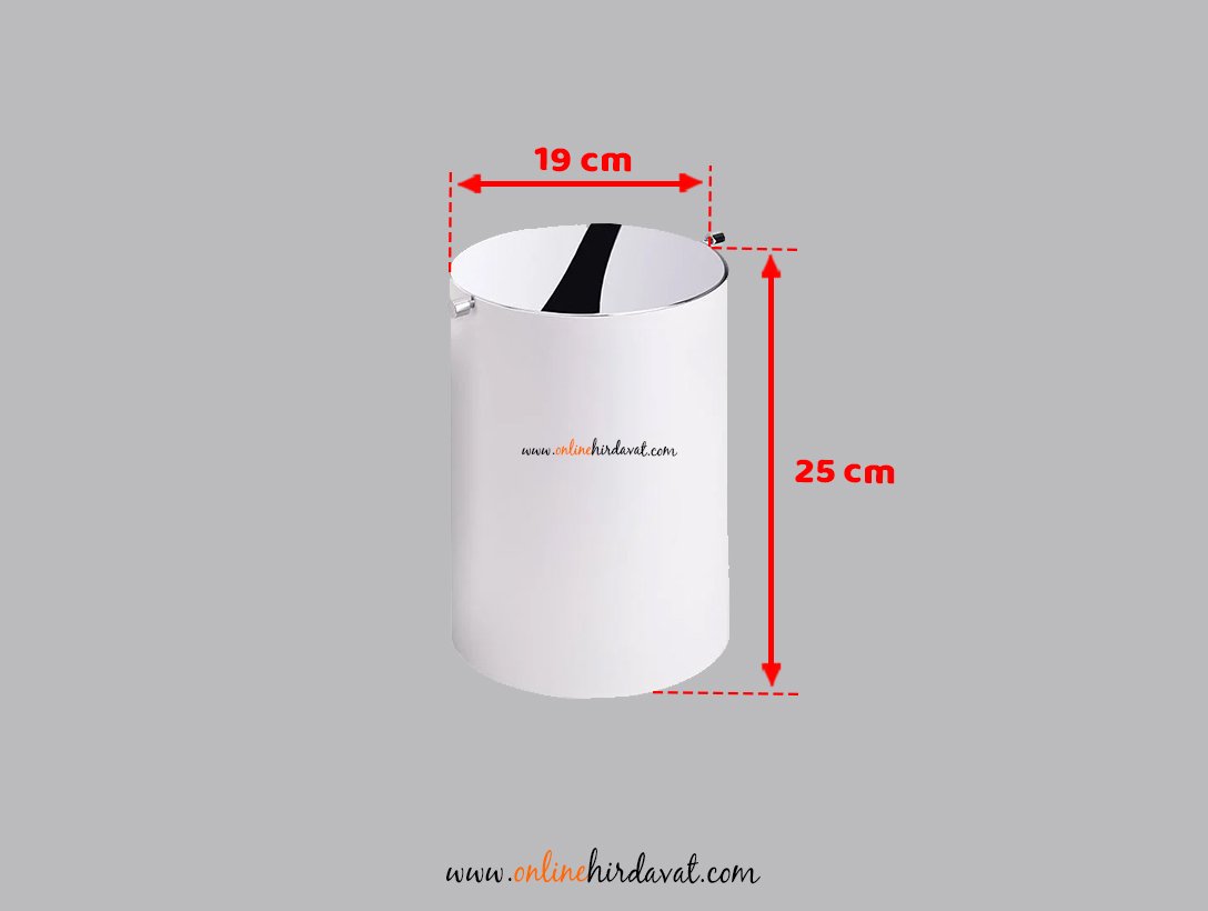 System 40013 Çöp Kovası Krom