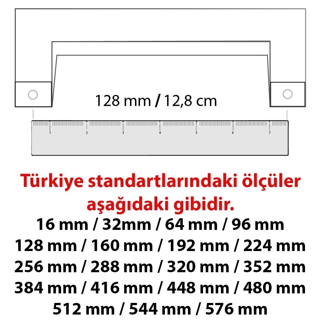 Eymen Polimer Düz Krom P01 Mobilya Kulp 96 mm Fiyatları Online Hırdavat
