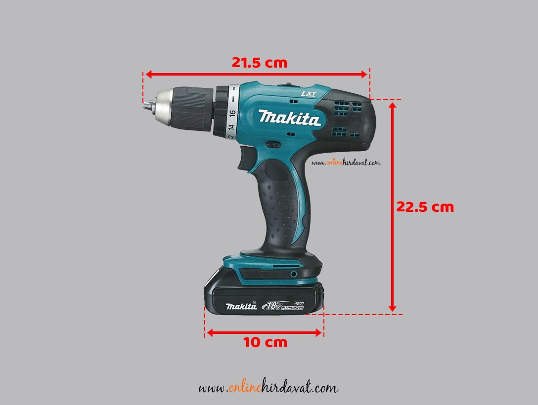 Makita DDF453SYE Li-ion 18V 1.5Ah Akülü Matkap