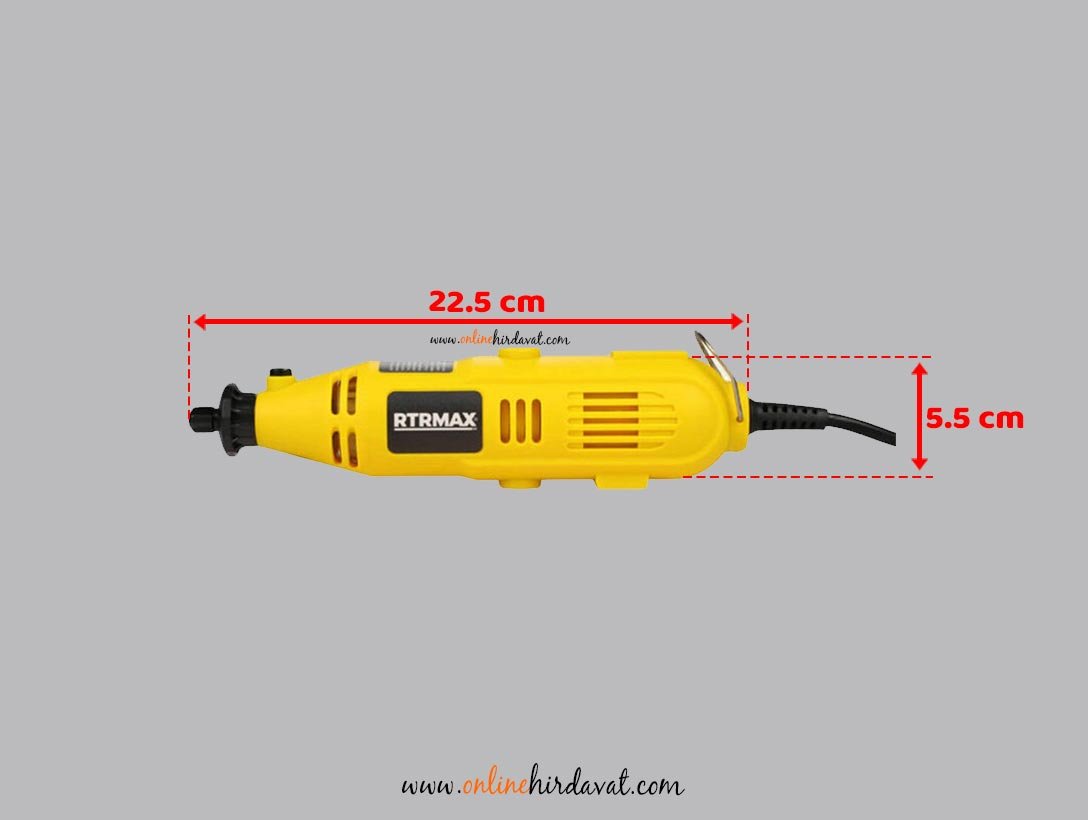 Rtrmax ( RTM134 ) Mini Kalıpçı Taşlama Seti 135 W