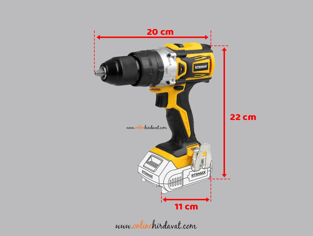 Rtrmax Darbeli Matkap X-Lion ( Çanta hediyeli )