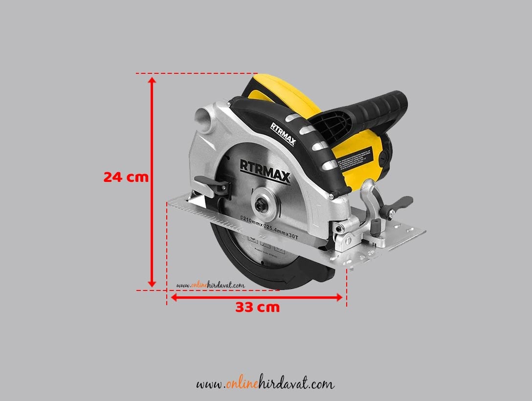 Rtrmax RTM385 Daire Testere Makinası 210 mm 1800 w