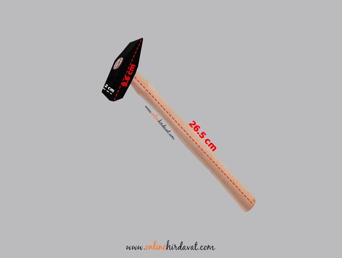 Saraç Teknik Ahşap Saplı Çekiç 200 Gr