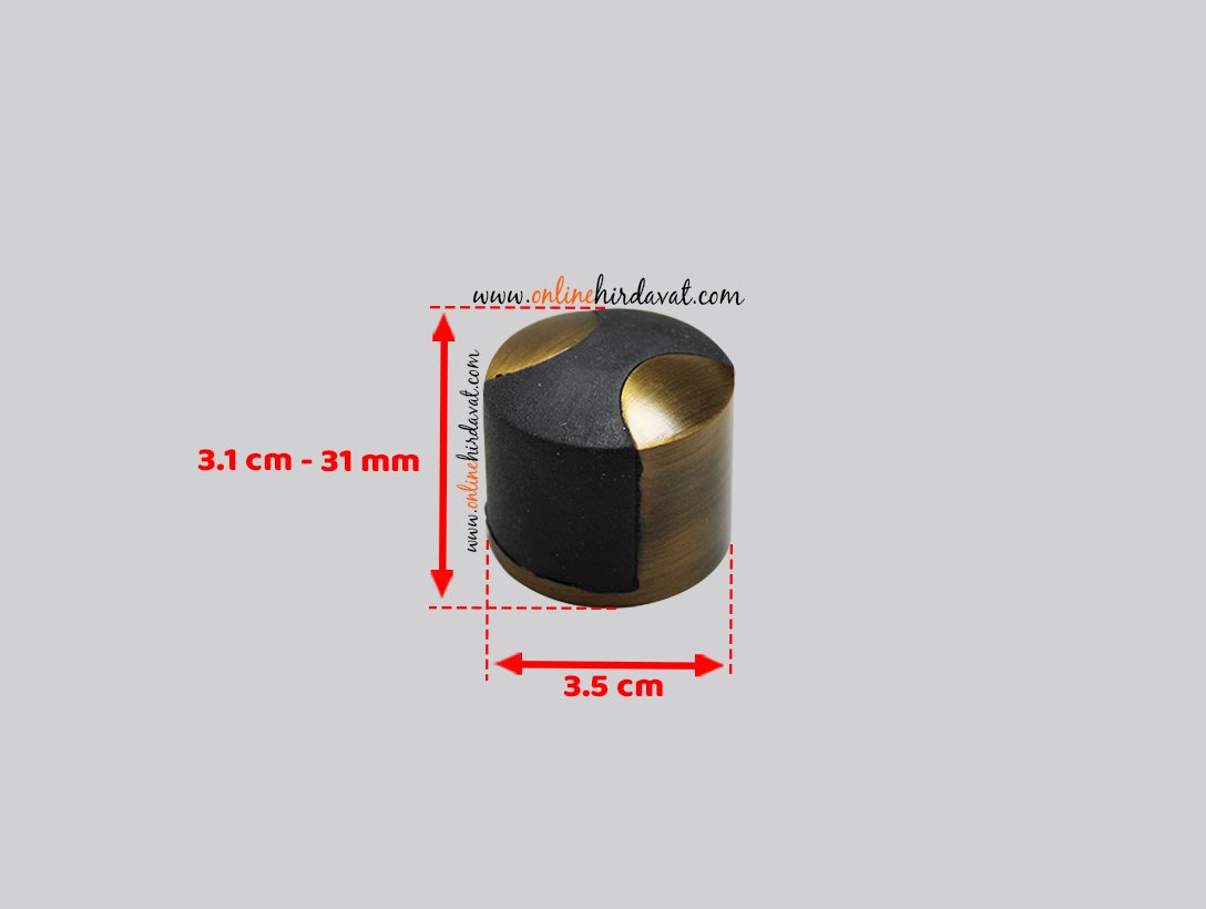 System DS1005 P6 Kapı Stobu Mat Antik - 35 mm