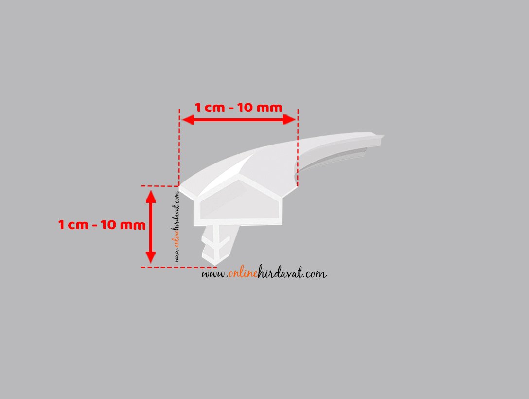 Yarı Tırnaklı Kapı Fitili T-1039 1 Metre - Beyaz