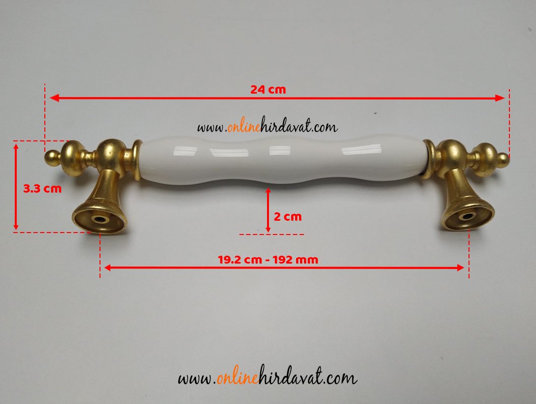tomurcuk 1670 altın porselen kulp 