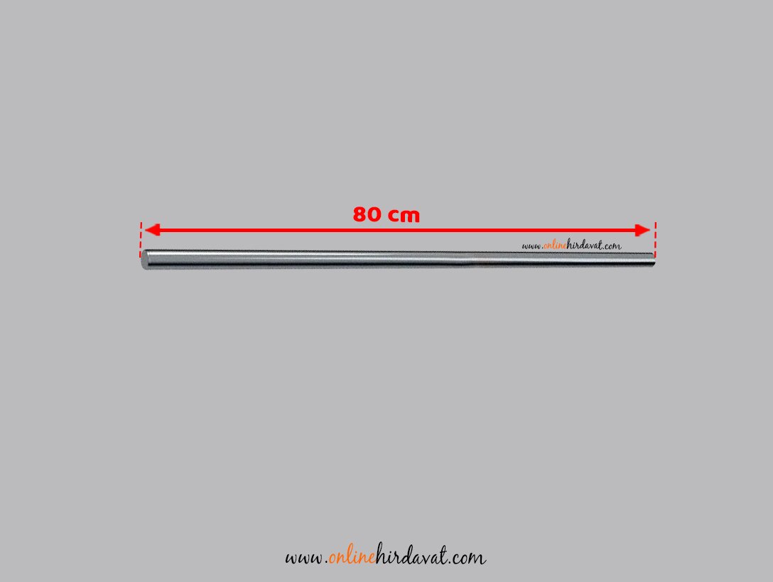 Starax Krom Mutfak Askı Borusu 80 cm
