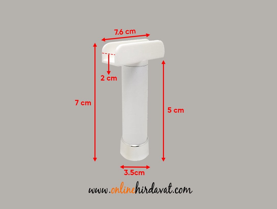 Eroğlu U Geçme Mobilya Ayak Beyaz - 5 cm Online Hırdavat