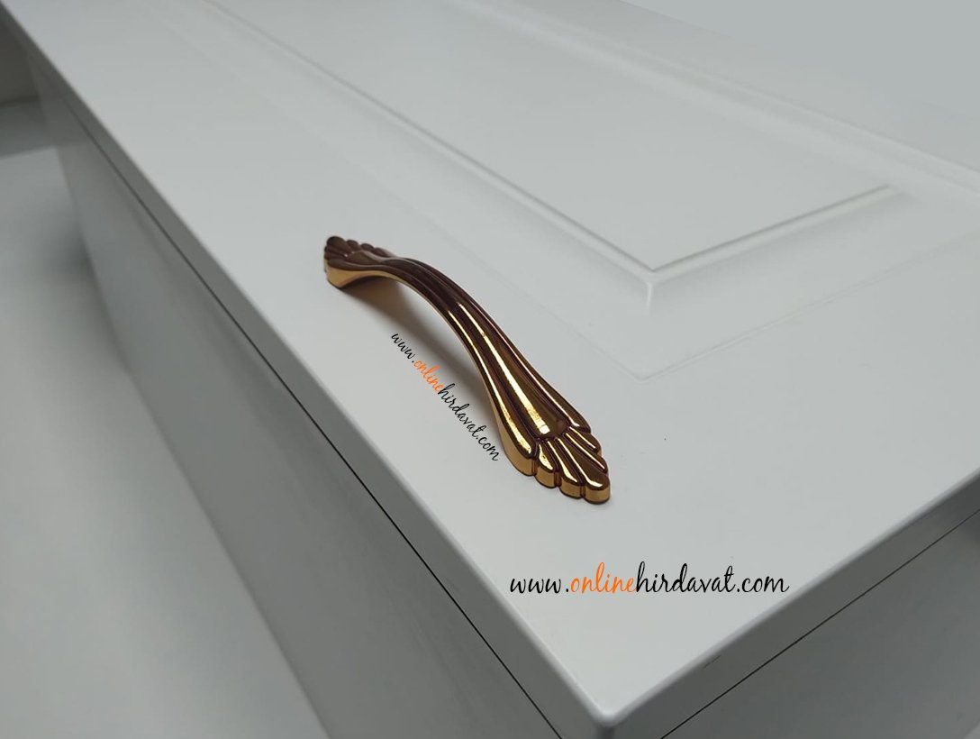 Azelya Altın Bordo Zamak Mobilya Kulp